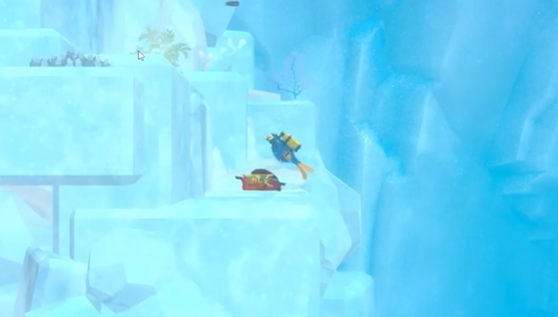 Where is the ice gun in Diver Dave? How to get the ice gun in the mobile version of Diver Dave?