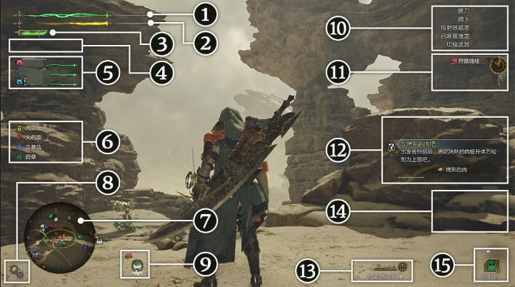 What are the interface functions in Monster Hunter Wilds? An overview of the Monster Hunter Wilds interface functions.
