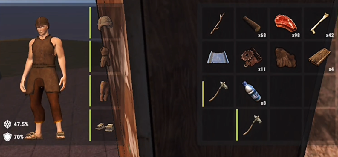 Wie man die Tasten in Rust Mobile einstellt, und wie man die Figur in Rust Mobile steuert.