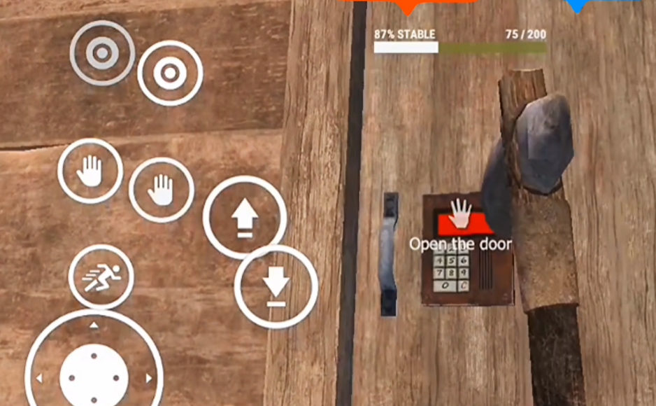 Wie man die Tasten in Rust Mobile einstellt, und wie man die Figur in Rust Mobile steuert.