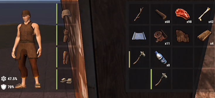 Wie man die Tasten in Rust Mobile einstellt, und wie man die Figur in Rust Mobile steuert.