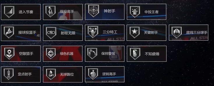 Wie funktioniert das Abzeichen-System in NBA All-Star? Eine Einführung in das Abzeichen-System des NBA All-Star-Mobile-Spiels.