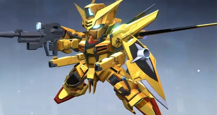 Gundam Stahldicht Gedicht Morgenröte Wie ist es? Eine Vorstellung des Morgenröte-Mechs im Gundam Stahldicht Gedicht Handy-Spiel.