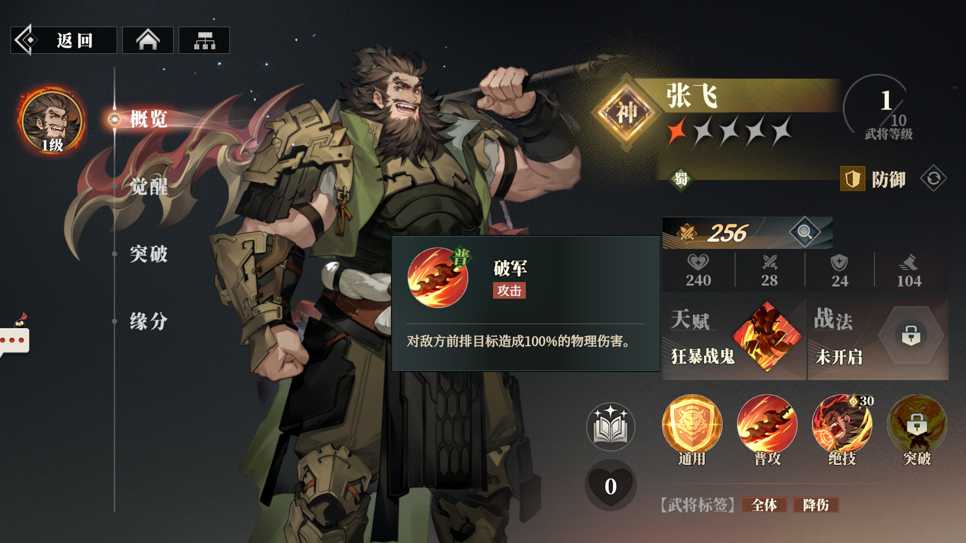 Wie ist Zhang Fei im