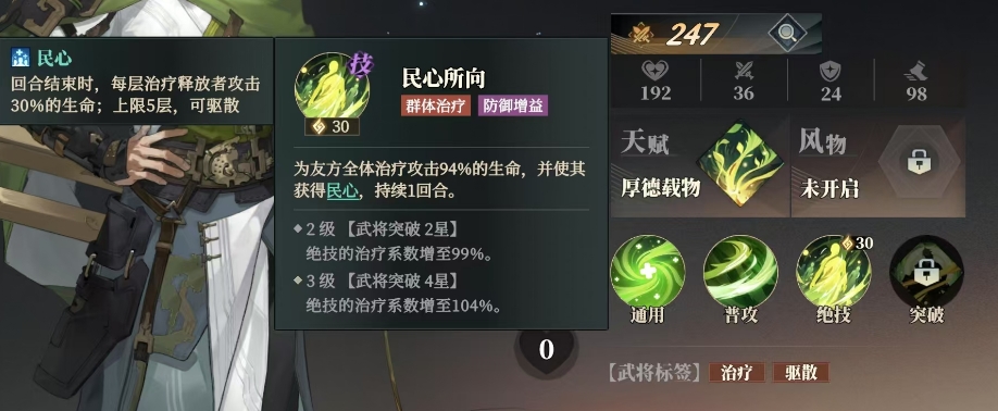 Stärke von Liu Bei in