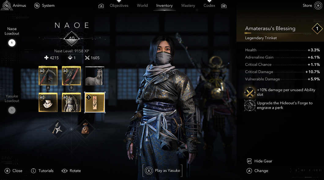 What is the name of the main character in Assassin's Creed Shadow? Introduction to the characters in Assassin's Creed Shadow