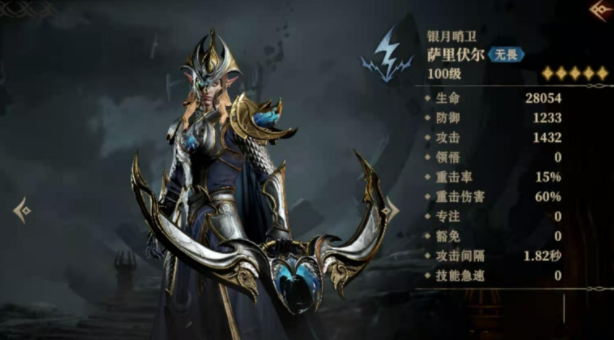 龙息神寂银月哨位角色介绍 龙息神寂银月哨卫技能分析