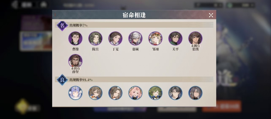 How is the probability in the permanent pool for