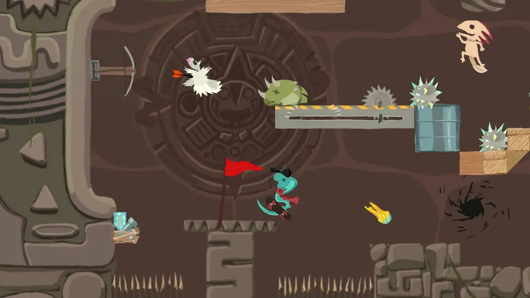 คู่มือการผ่านเกม Super Chicken Horse บนมือถือ การสอนวิธีการผ่านเกม Super Chicken Horse บนมือถือ