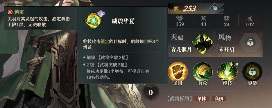 Recommendations for Guan Yu's Team Composition in