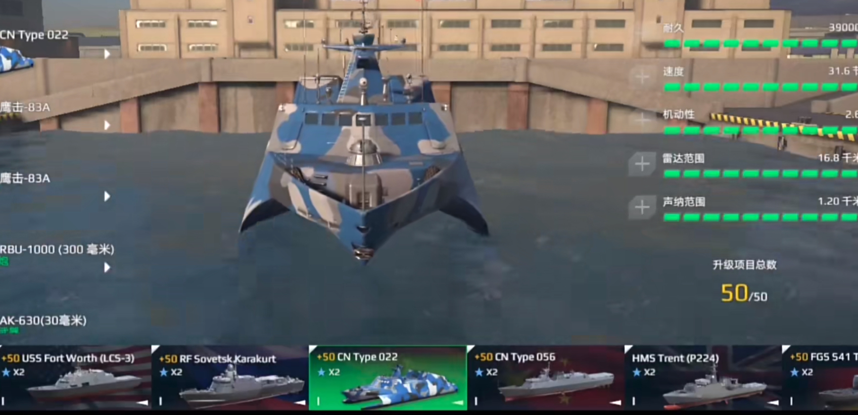 How is the Modern Warship 022? Analysis of the Modern Warship 022's Strength