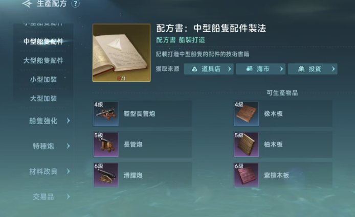 Legend of the Great Voyage Craft System Sharing What are the characteristics of the Legend of the Great Voyage craft system