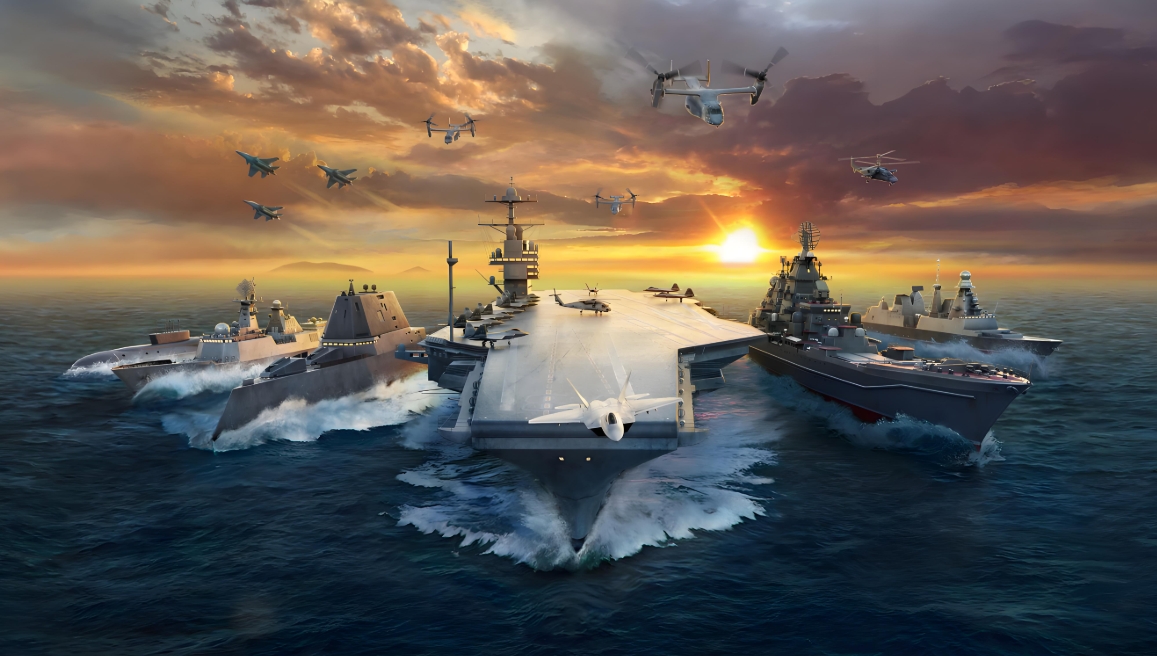 เรือรบสมัยใหม่เป็นของบริษัทใด เกมเรือรบสมัยใหม่เป็นของประเทศใด