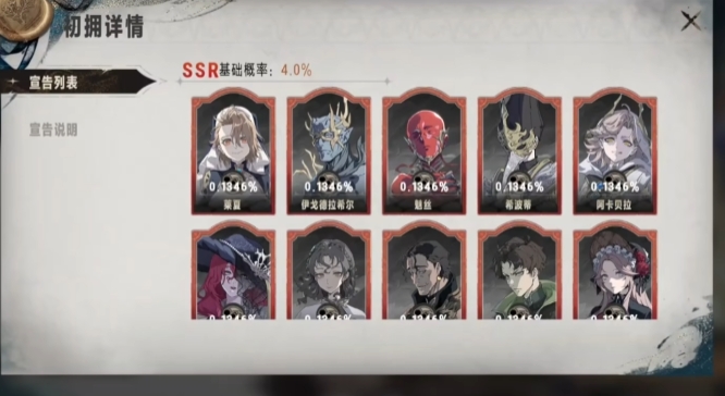 การจัดอันดับตัวละครในเกม Yin Yu Fei และการจัดอันดับความแข็งแกร่งของตัวละครใน Yin Yu Fei