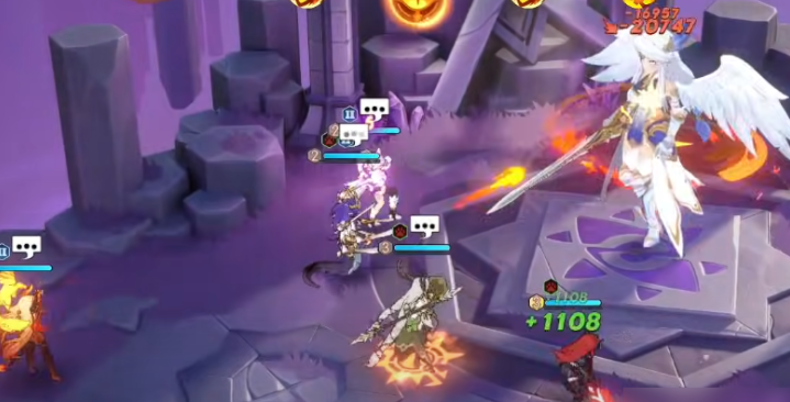 Introduction to Fallen Valkyrie in Dragon Soul Traveler, Skills of Fallen Valkyrie in Dragon Soul Traveler