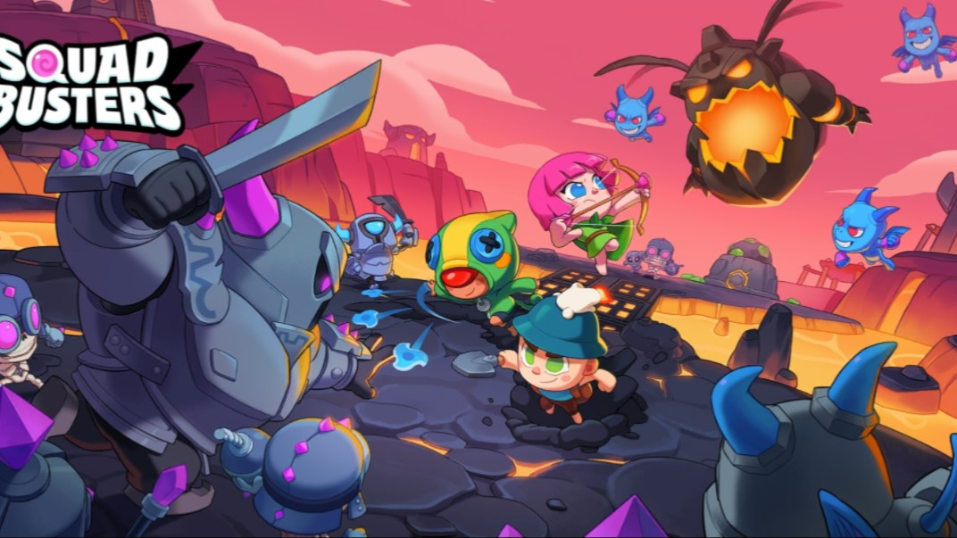Which Boom Beach character is from the Burst Squad? Are there Boom Beach characters in the Burst Squad's island?
