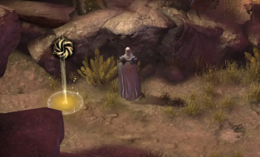 Where is the traveling merchant in Dungeon Castle 4? Location of the traveling merchant in Dungeon Castle 4