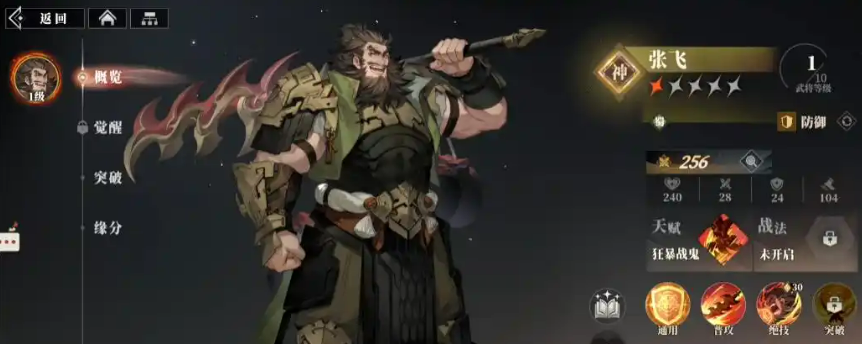 Introduction to Zhang Fei in 