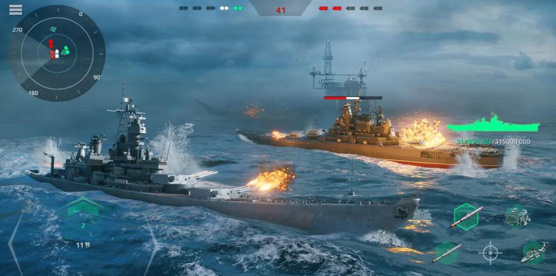 Which company is Modern Warships from? What type of game is Modern Warships?