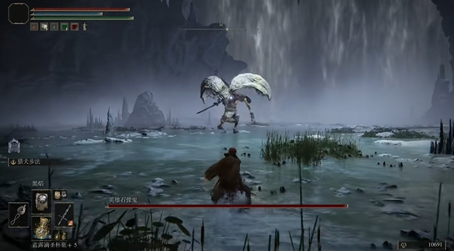 How to defeat the Hero's Stone Gargoyle in Elden Ring: Night's Dominion Introduction to the Hero's Stone Gargoyle strategy in Elden Ring