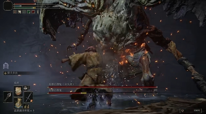 How to defeat the Hero's Stone Gargoyle in Elden Ring: Night's Dominion Introduction to the Hero's Stone Gargoyle strategy in Elden Ring