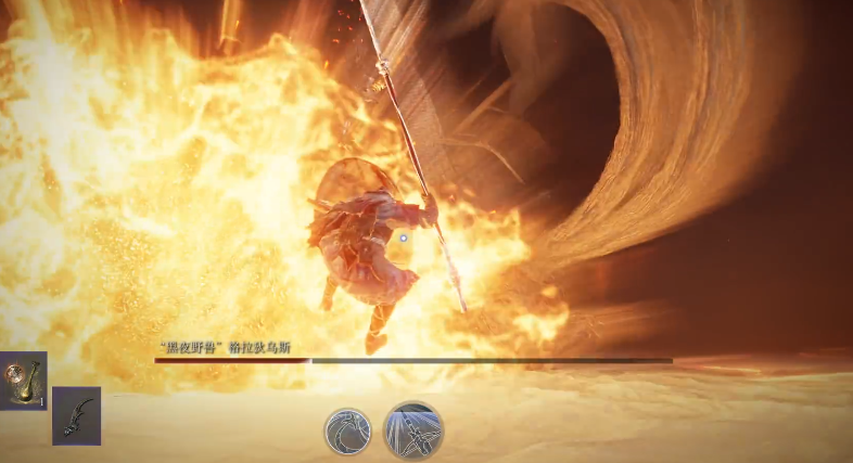 How to defeat the three beasts in Elden Ring when Night's Black Knife, Night's Beast Gladius, appears