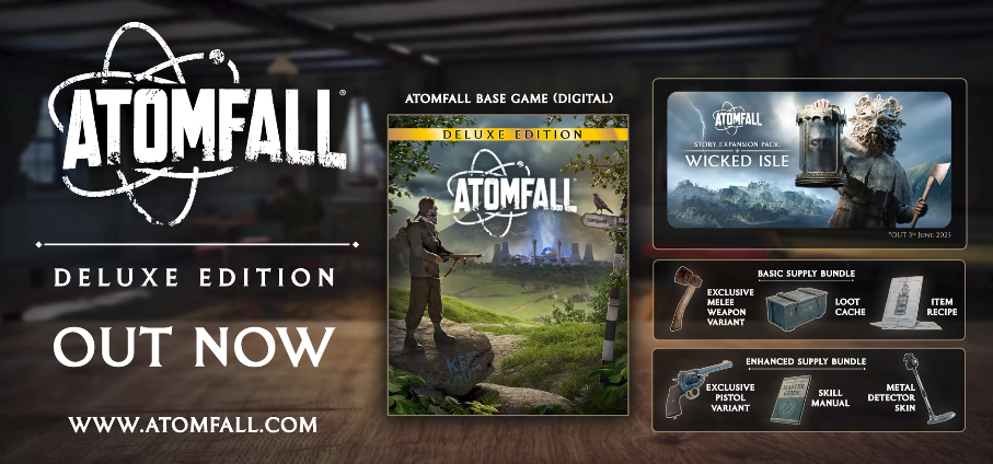 What is the content of the Atomicrops Evil Island DLC update? Overview of the Atomicrops Evil Island DLC content