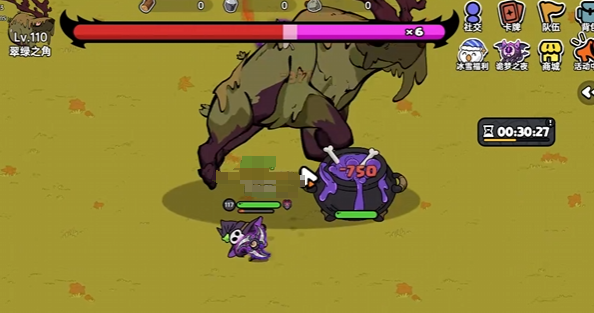 Where is the hidden boss in Brave Land mobile game's Brave Town? Sharing the location of the hidden boss in Brave Land mobile game.