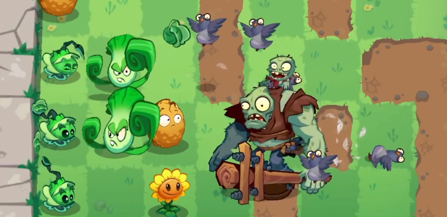 Cách đánh zombie khổng lồ trong Plants vs Zombies 3 Hướng dẫn vượt qua zombie khổng lồ trong Plants vs Zombies 3