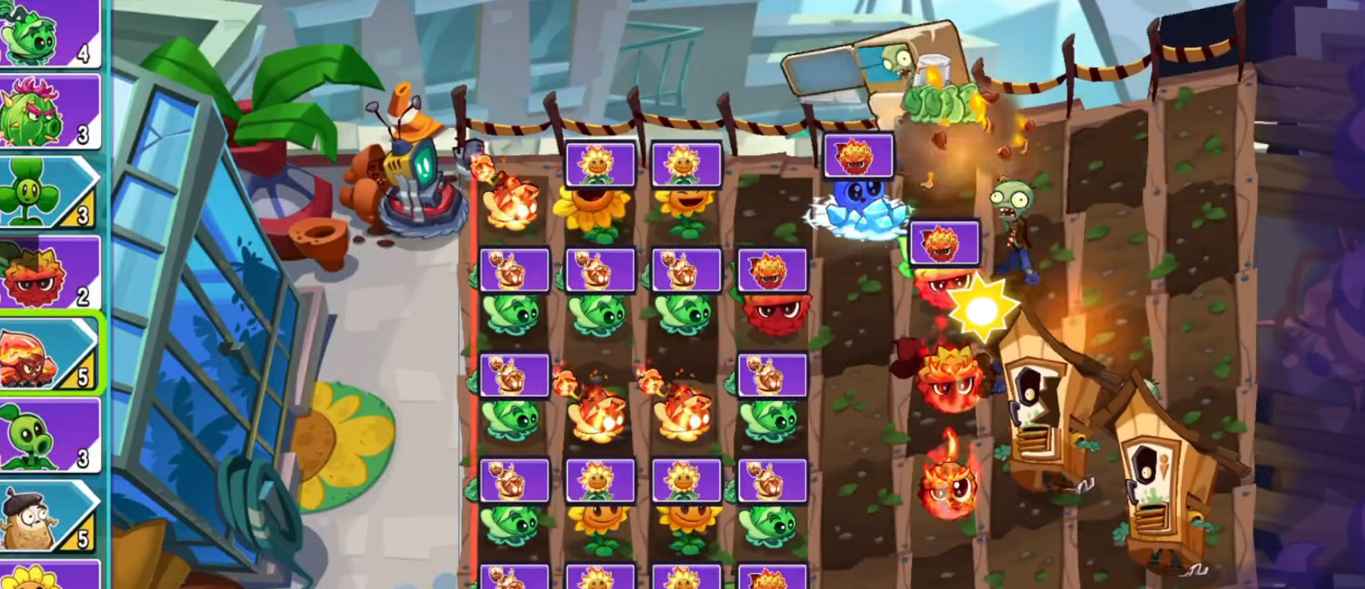 Hướng dẫn vượt qua khu vực thành phố trong Plants vs Zombies 3 Ý tưởng để vượt qua khu vực thành phố trong Plants vs Zombies 3