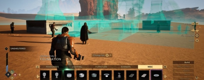 The Dune Awakening world map is composed of various regions. Introduction to the Dune Awakening world map.