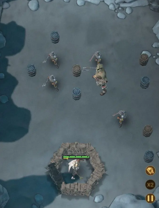 คู่มือการผ่านด่านเส้นทางหมาป่าหิมะในเกม Dungeon Castle 4 วิธีการผ่านด่านเส้นทางหมาป่าหิมะในเกม Dungeon Castle 4