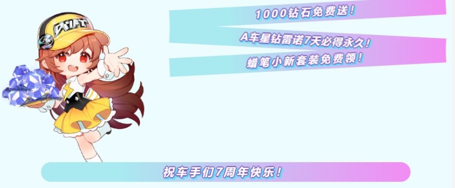 Introduction to the QQ Speed Mobile Game 7th Anniversary Event What are the activities for the 7th anniversary of the QQ Speed Mobile Game?