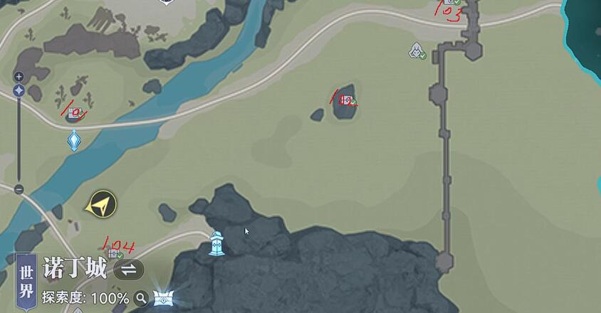 Where is the location of the Douluo Secret Cache in Noding City, Soul Land Hunting World? Guide to the Douluo Treasures in Soul Land Hunting World.