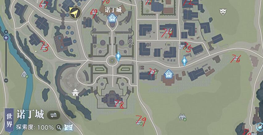 Where is the location of the Douluo Secret Cache in Noding City, Soul Land Hunting World? Guide to the Douluo Treasures in Soul Land Hunting World.