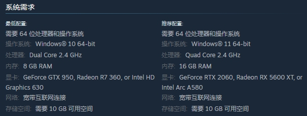 Ratatan配置要求是什么 Ratatan配置要求介绍