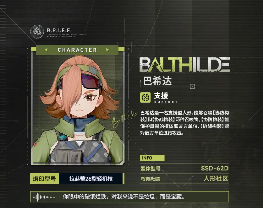 How is Bashida in Girls' Frontline 2? An Analysis of Bashida's Character Strength in GF2