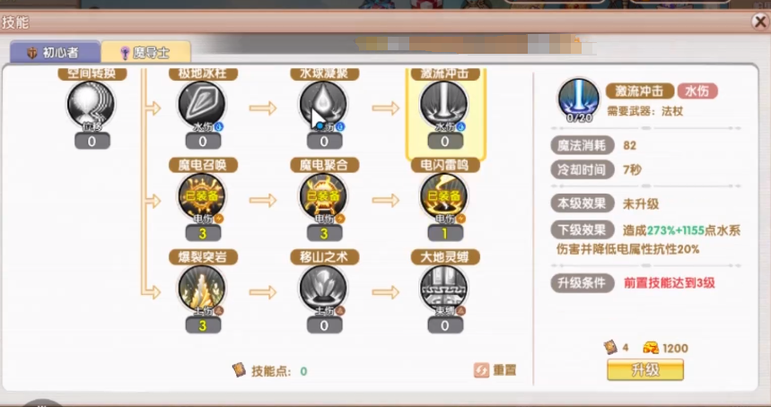 飞飞重逢魔导师技能 飞飞重逢魔导师怎么加点