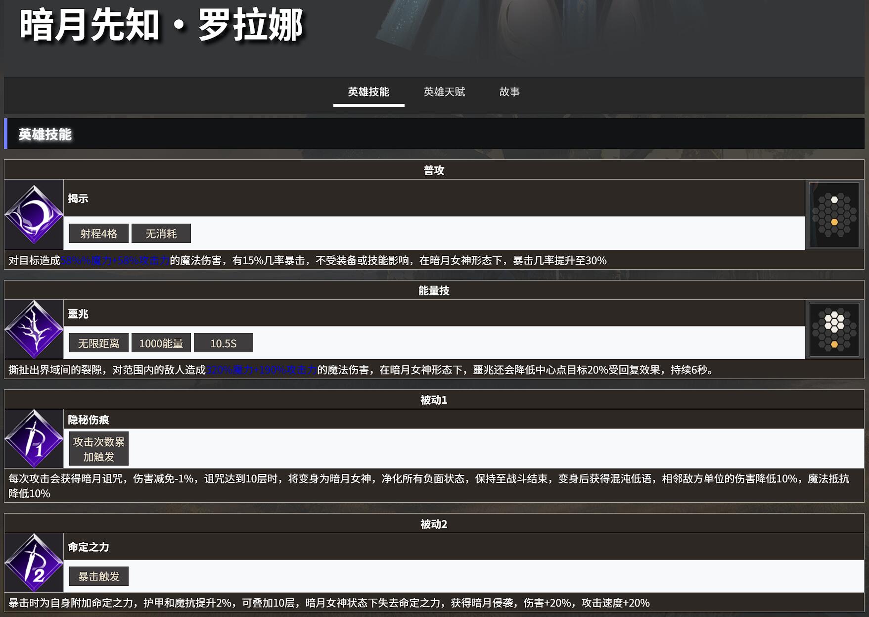 Introduction to the玩法 of the Dark Moon Prophet in Dungeon Castle 4: What are the skills of the Dark Moon Prophet in Dungeon Castle 4
It seems there was a minor translation issue. Here is the corrected version:
Introduction to the gameplay of the Dark Moon Prophet in Dungeon Castle 4: What are the skills of the Dark Moon Prophet in Dungeon Castle 4