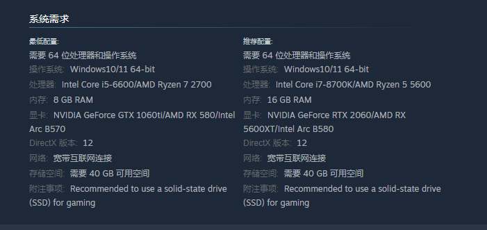 Are the system requirements for Destiny Trigger high? Recommended configuration for Destiny Trigger shared