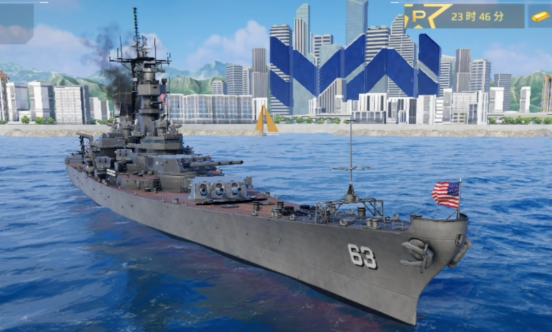 Giới thiệu về chiến hạm hiện đại Missouri Mô tả về chiến hạm Missouri trong game di động