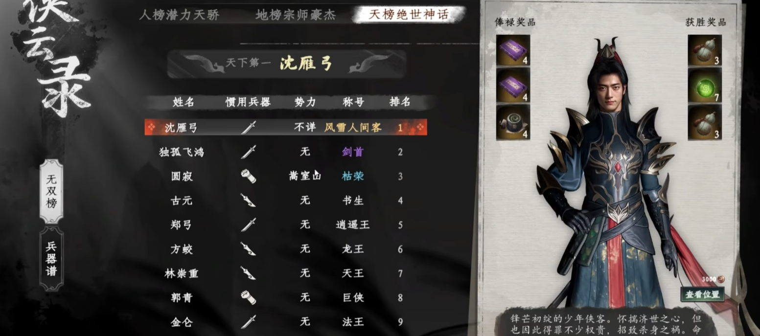 下一站江湖2三圣位置分析 下一站江湖2三圣推荐打法配置