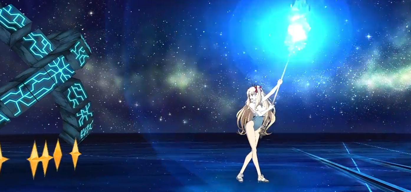 Fate/Grand Order อีเรชคิกลาลในอวกาศอย่างไร วิเคราะห์ความแข็งแกร่งของเอร์เลในเกม destino de la corona designado bestia