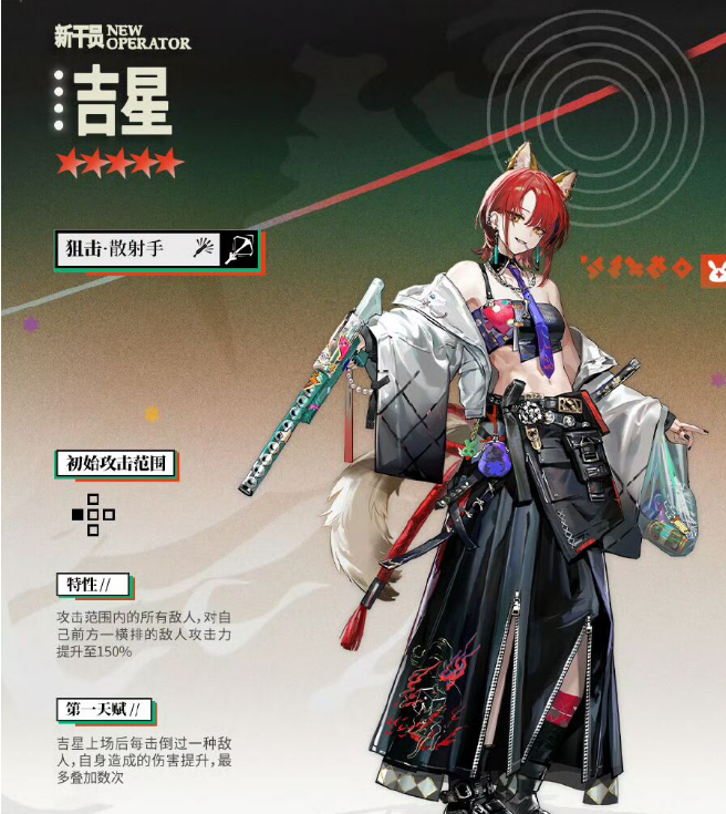 明日方舟吉星介绍 明日方舟吉星怎么样