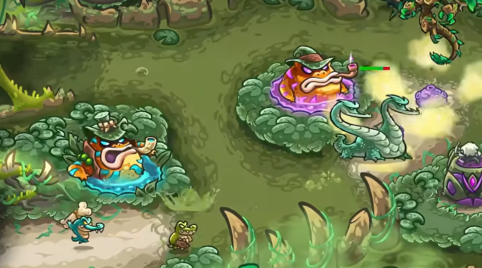 Einführung des Sumpf-Eremiten in Kingdom Rush 5 Wie ist der Sumpf-Eremit in Kingdom Rush 5?