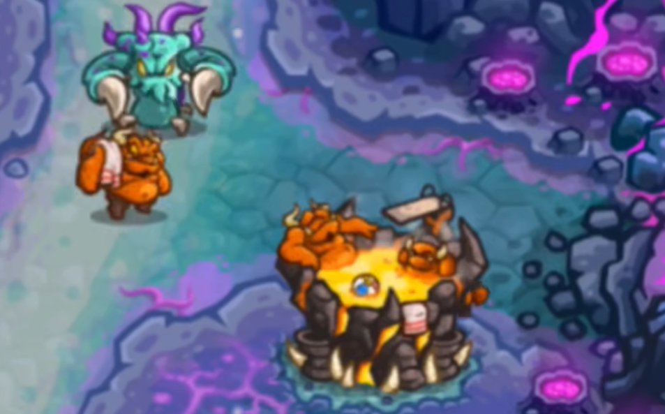Wie man den Dämonenschmelz in Kingdom Rush 5 schlägt: Eine Anleitung für den Dämonenschmelz in dem Handy-Spiel Kingdom Rush 5