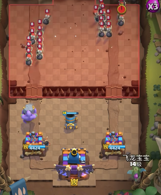 แนะนำวิธีการเล่นโหมดป้องกันพระเจ้าในเกม Clash Royale วิธีการเล่นโหมดป้องกันพระเจ้าใน Clash Royale