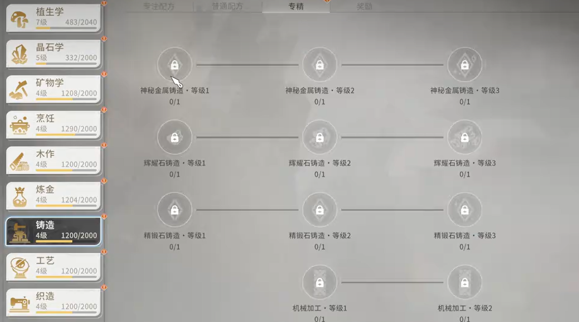 คู่มือการได้มาซึ่งวัสดุหล่อรูปสำหรับ Resonance of Star Traces วิธีการได้มาซึ่งวัสดุหล่อรูปสำหรับ Resonance of Star Traces