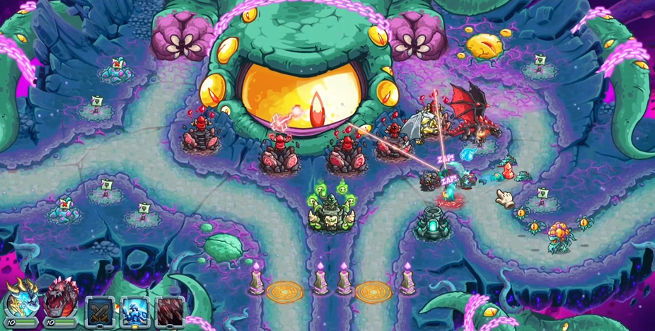 วิธีการต่อสู้กับบอสในเกม Kingdom Rush Vengeance คู่มือการต่อสู้กับบอสในเกมมือถือ Kingdom Rush Vengeance